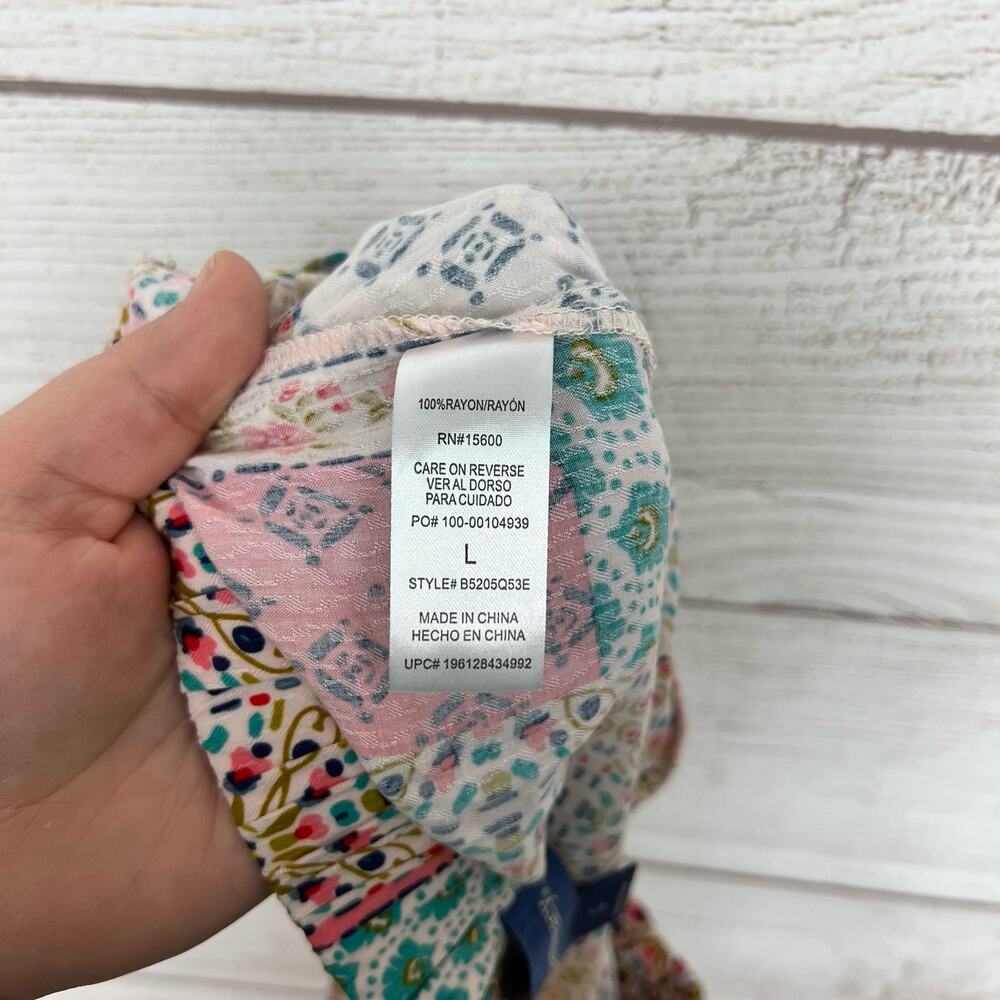 Democracy Multicolor Patchwork Midi Skirt - image 6